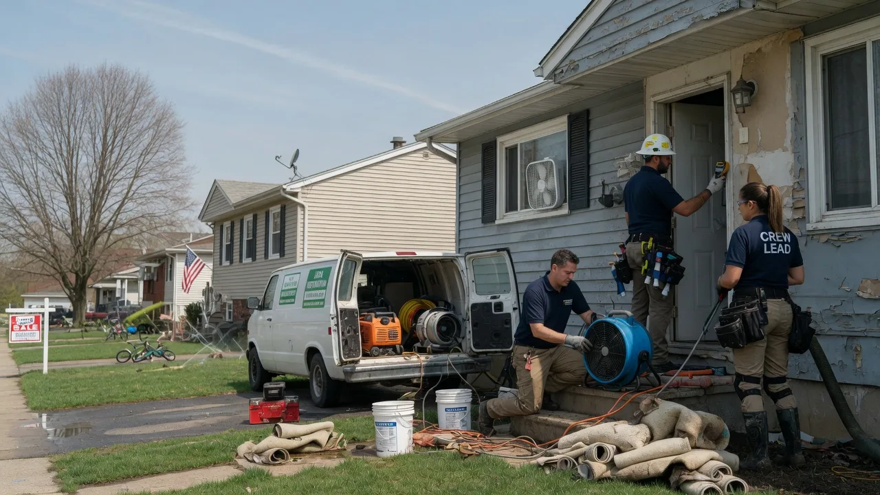 Flood Cleanup in Marmora, NJ near me